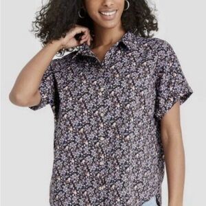 Universal Thread Target Floral Women's Top